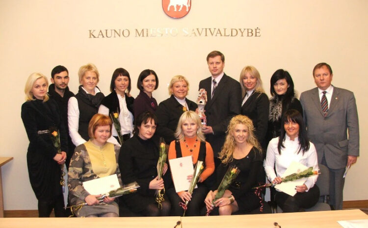  KAUNAS PAGERBĖ SAVO MIESTO GROŽIO SPECIALISTUS