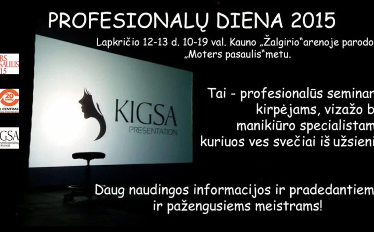  „PROFESIONALŲ DIENA 2015”