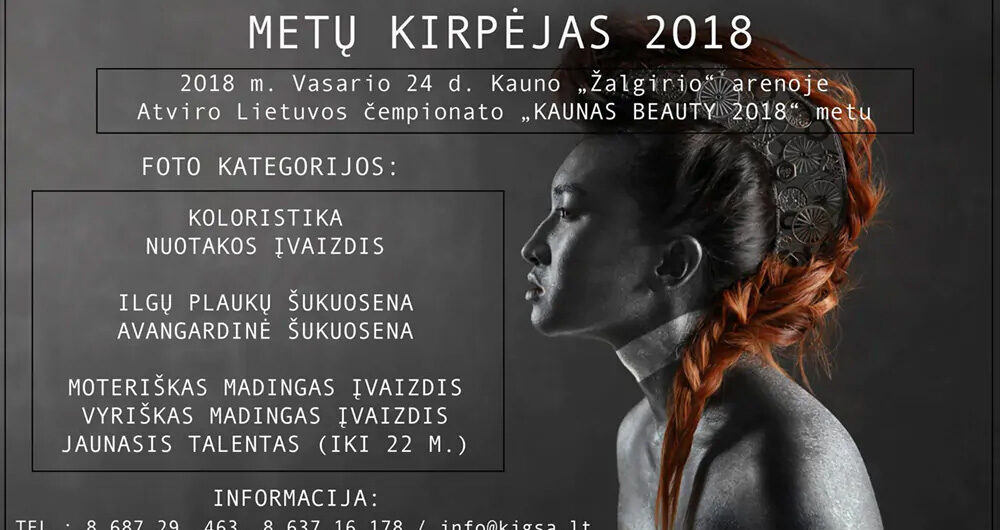 METŲ KIRPĖJAS 2018