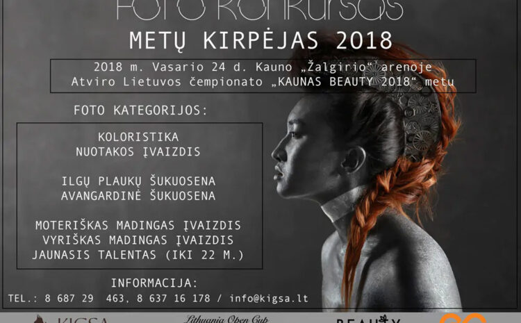  FOTO KONKURSO METŲ KIRPĖJAS 2018 REZULTATAI