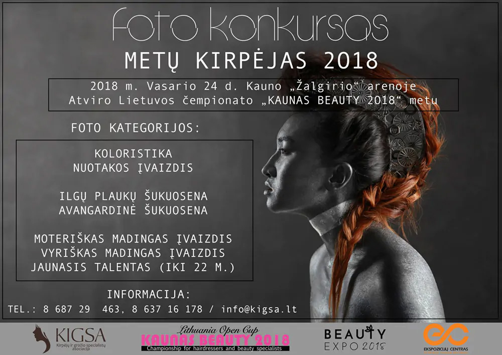 FOTO KONKURSO METŲ KIRPĖJAS 2018 REZULTATAI