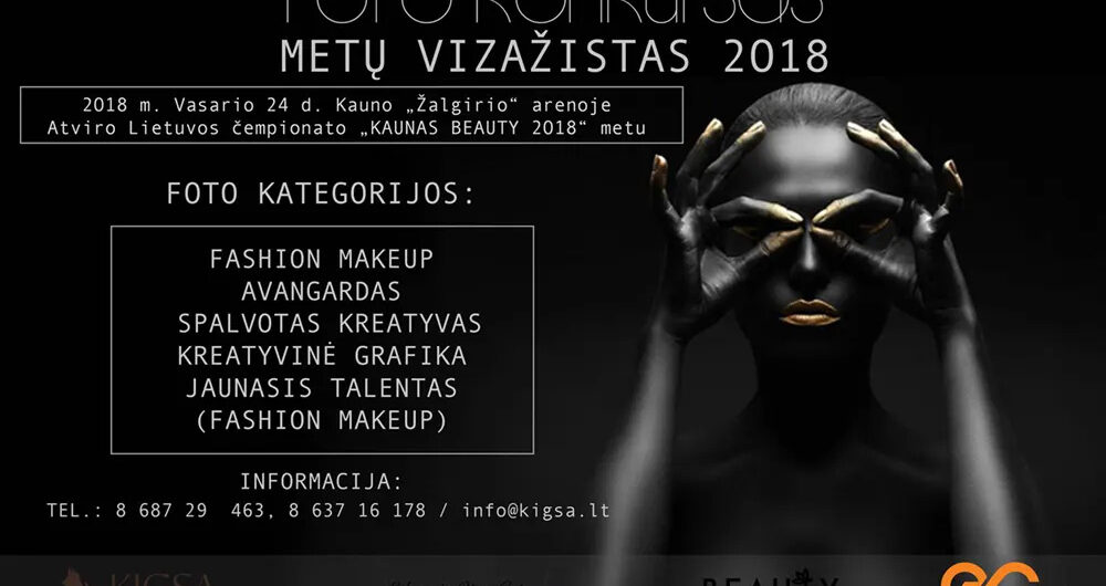 METŲ VIZAŽISTAS 2018