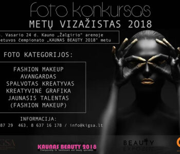 METŲ VIZAŽISTAS 2018