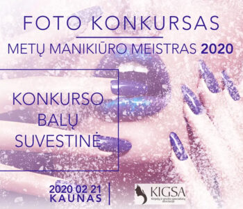 Metų manikiūro meistras 2020