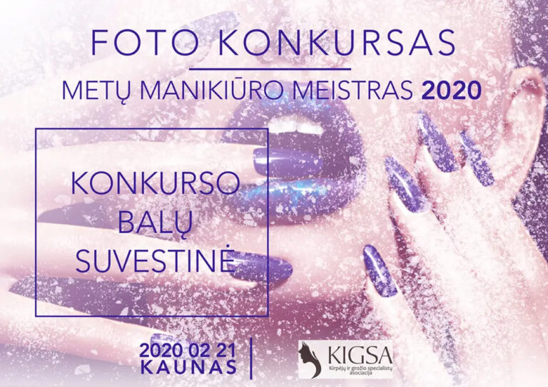 Metų manikiūro meistras 2020