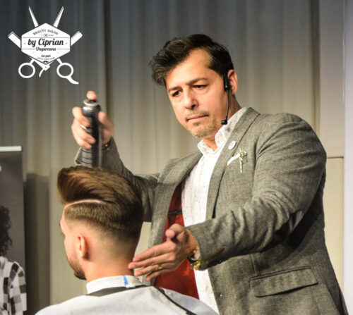 VYRIŠKŲ KIRPIMŲ SEMINARAS SU CIPRIAN UNGUREANU