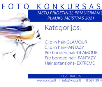 Metų pridėtinių, priauginamų plaukų meistras 2021