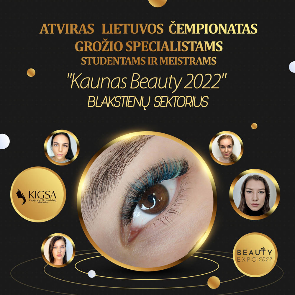 REGISTRACIJA BLAKSTIENŲ MEISTRAMS – KAUNAS BEAUTY 2022
