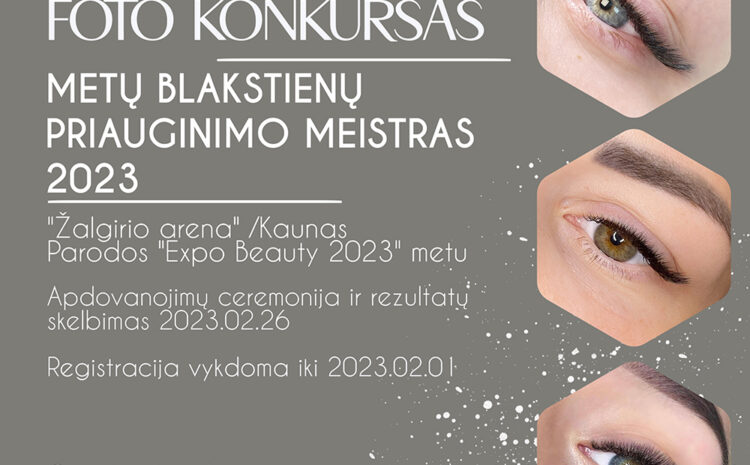 FOTO KONKURSAS METŲ BLAKSTIENŲ PRIAUGINIMO MEISTRAS 2023 – REGISTRACIJA