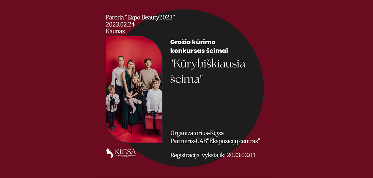 KONKURSAS „KŪRYBIŠKIAUSIA ŠEIMA” – REGISTRACIJA