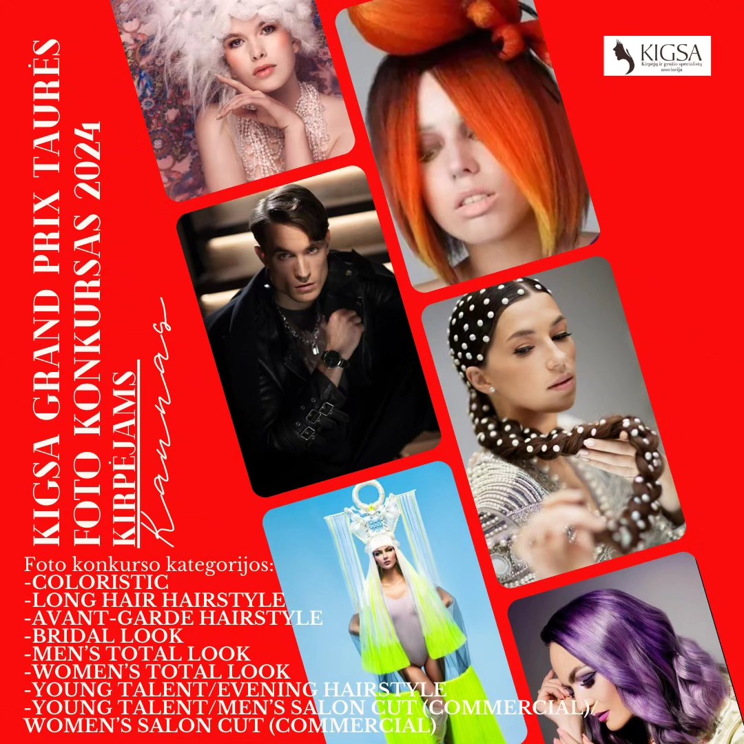 KIGSA GRAND PRIX TAURĖS 2024 FOTO KONKURSAS KIRPĖJAMS (2024.01.31)