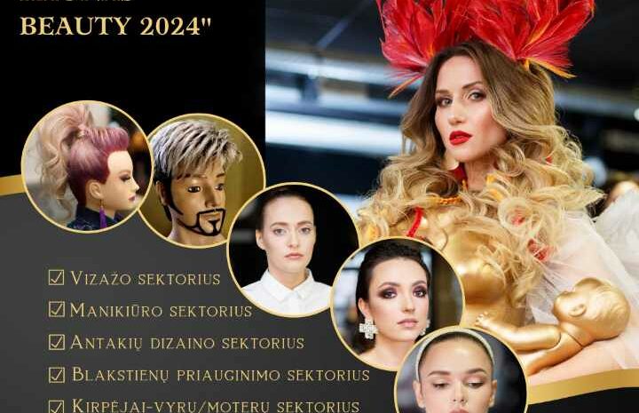  KIGSA LAČ „KAUNAS BEAUTY 2024” KIRPĖJAI – REGISTRACIJA (2024.02.01)