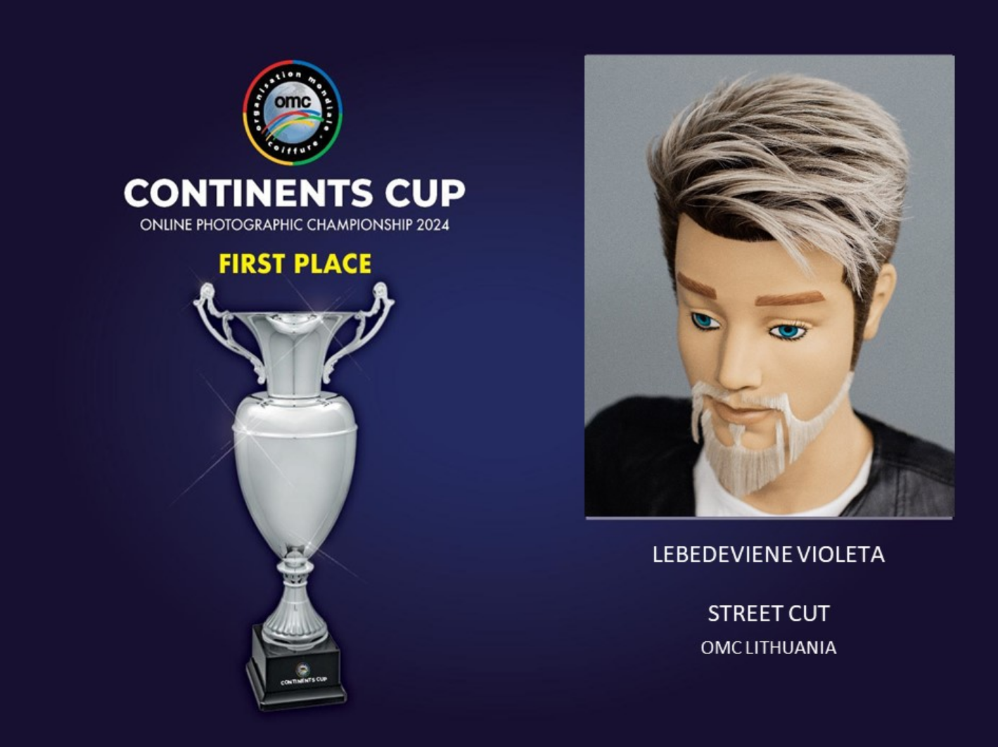 OMC HAIRWORLD CONTINENTS CUP ONLINE ČEMPIONATO LAIMĖJIMAI (2024.05.13)